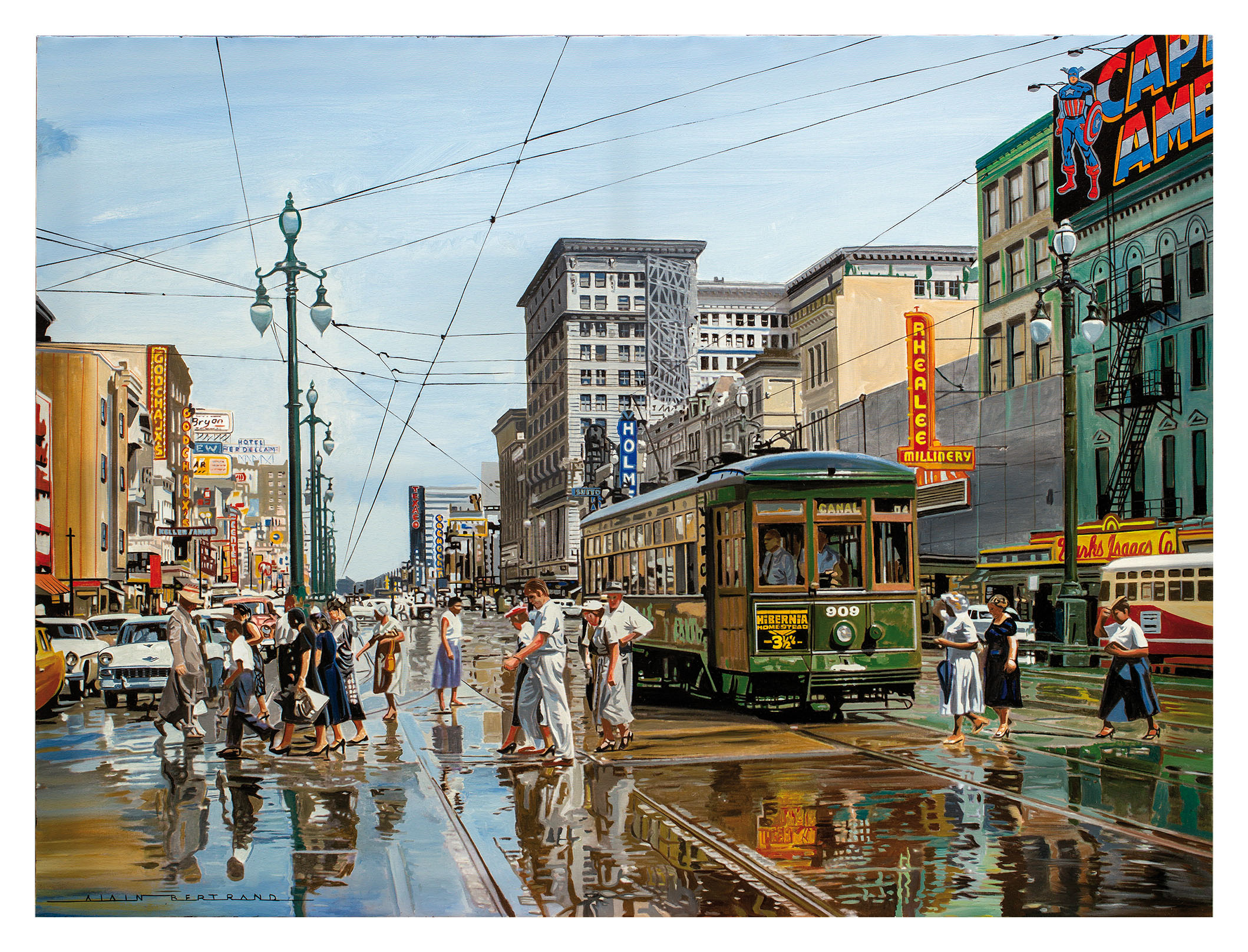 TRAMWAY IN NEW ORLEANS 130X97